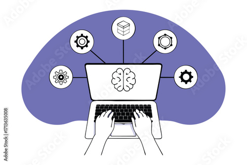 Unlock your creative potential with AI powered solutions and streamline workflows on a modern laptop, driving innovation and efficiency for your business