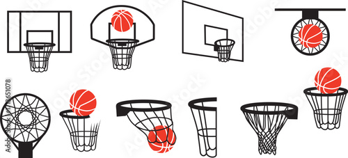 Net desing Basketball