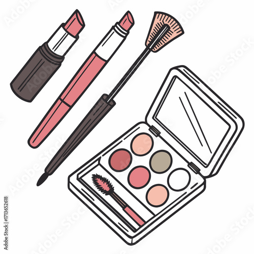 Cosmetic products for makeup and beauty routine