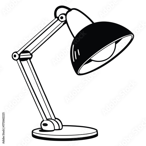 Minimal Desk Lamp for Home and Office Lighting