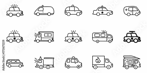 Illustration of various furniture items and tools including chairs tables and office supplies icons design vector