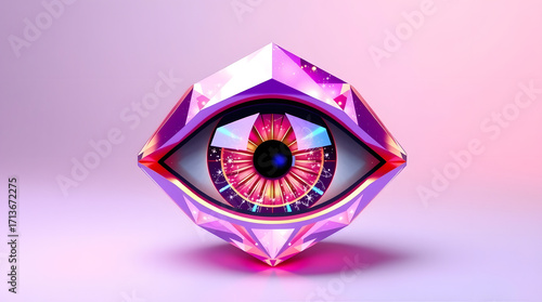 Diamond Eye Emoji