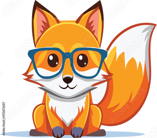 funny fox cartoon