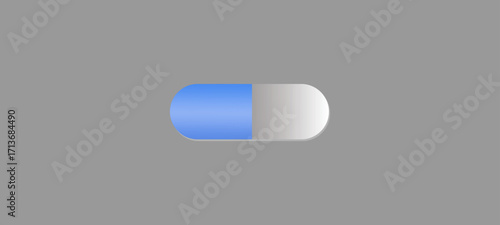 Medicine capsule pills. The concept of medication and health is emphasised.
