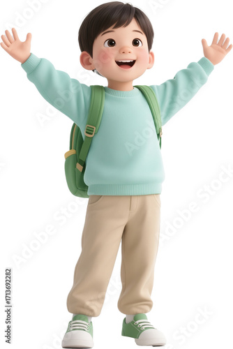 장난기 가득한 초등학생 남자 캐릭터 일러스트
Illustrations of Playful Elementary School Male Characters