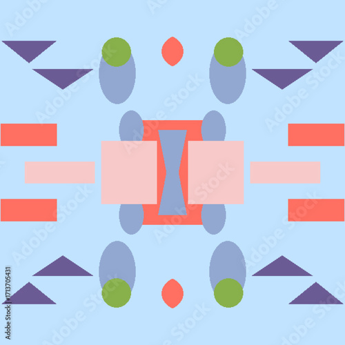 EPS allover design for dizital textile graphic designers with high quality