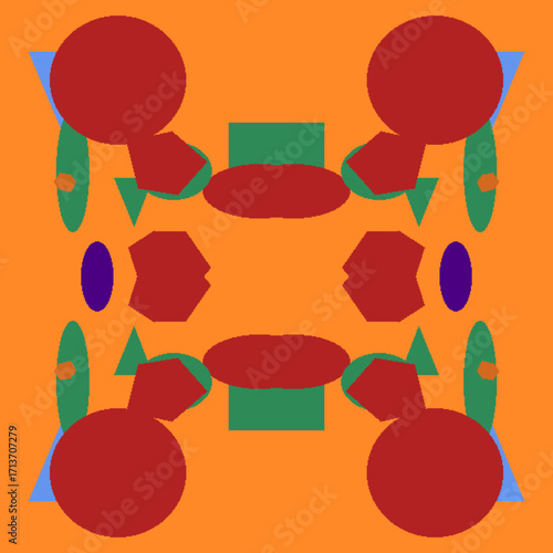 EPS allover design for dizital textile graphic designers with high quality