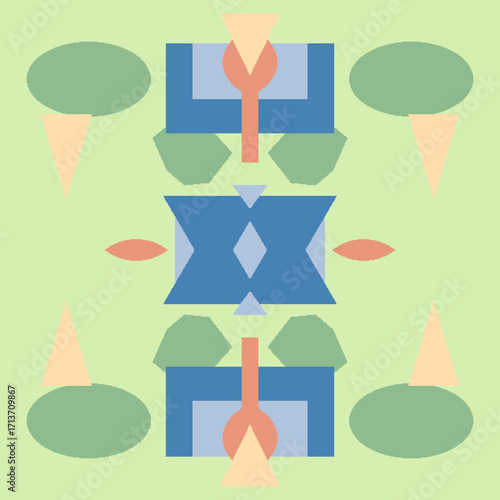 EPS allover design for dizital textile graphic designers with high quality