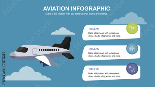 Aviation Professionals Infographic Presentation Slides
