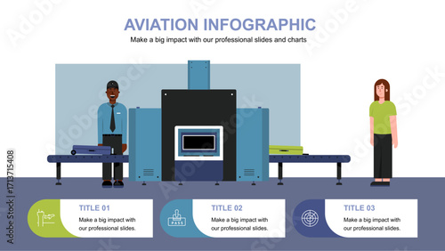 Aviation Infographic Flight and Air Traffic Control