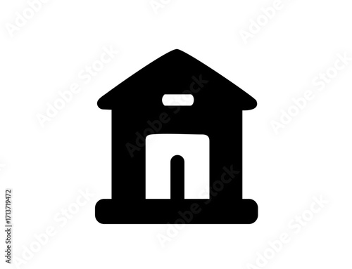funeral icon 02 : Funeral Hall Icon, funeral, hall, ceremony, mourning, service, memorial, place, death, grief, condolence, 