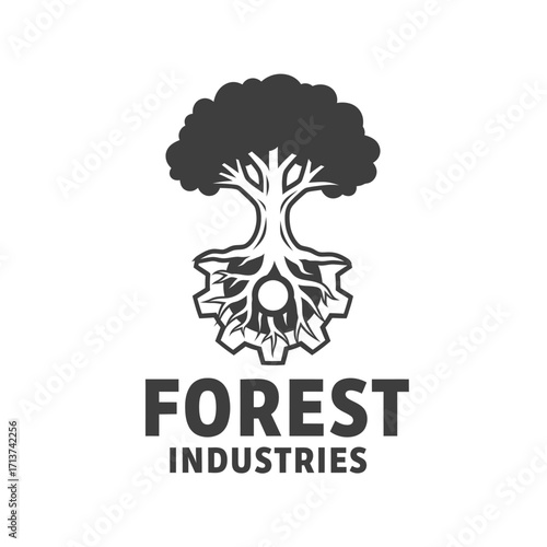 forest nature industry environment tree gear 