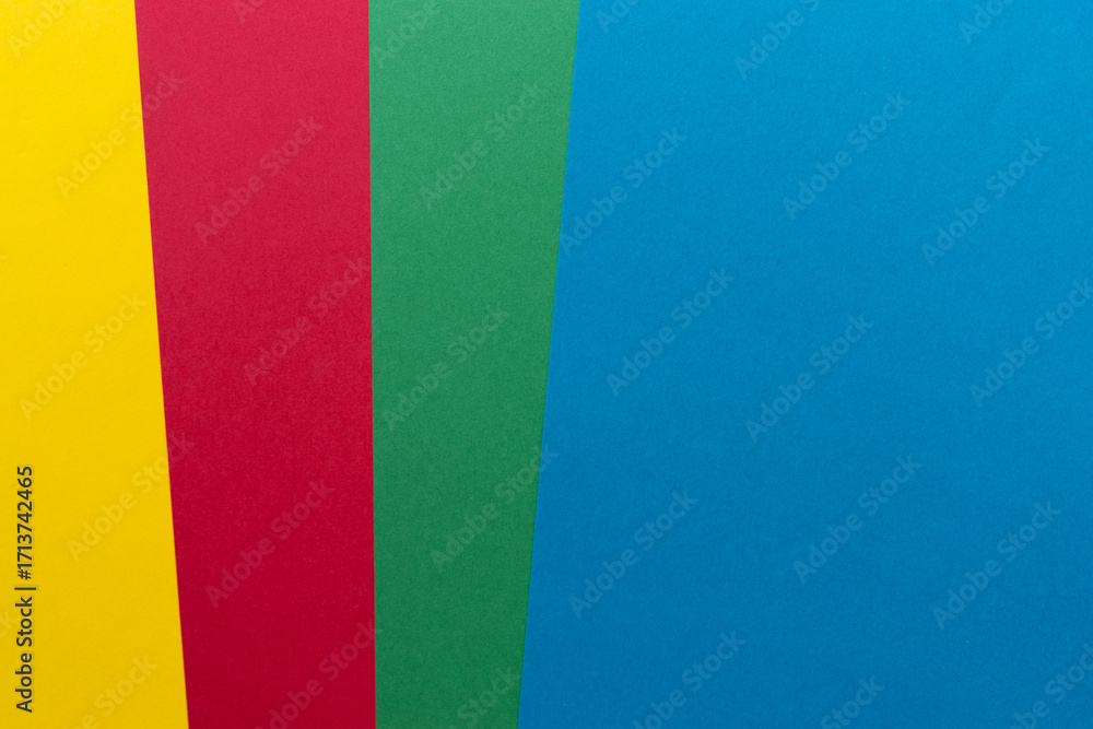 Fototapeta premium カラフルな色画用紙