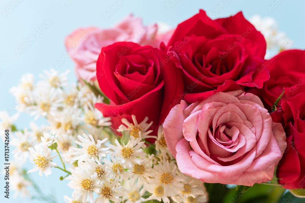 Obraz premium 美しい薔薇の花束