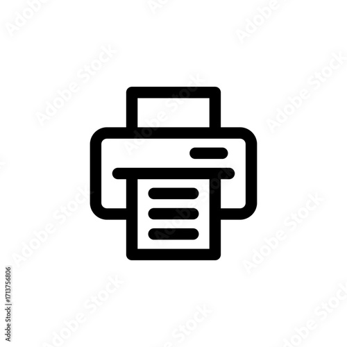 Print Icon for Document and Output