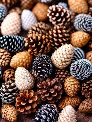 cedar cones background