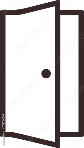 Door Icon Minimalis