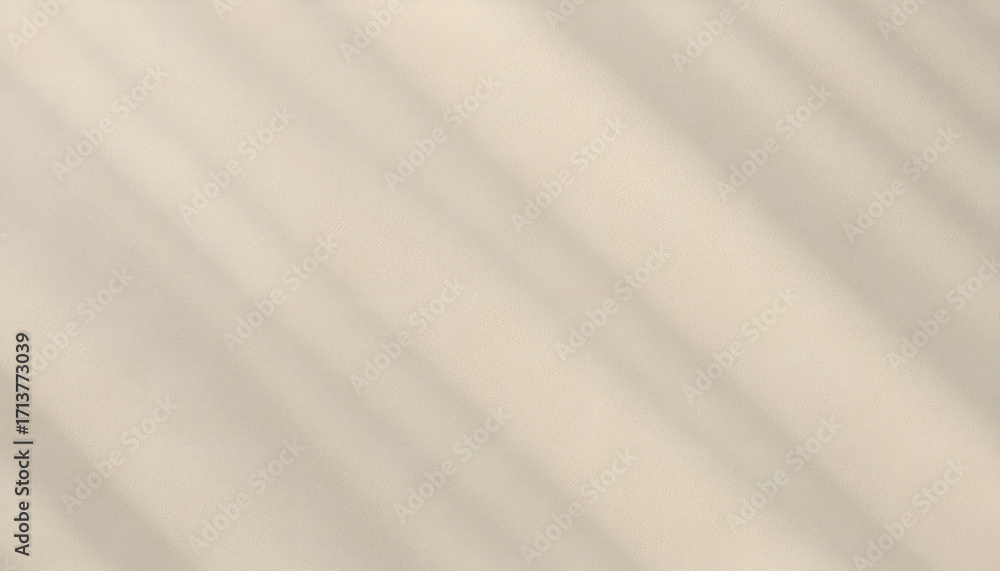 Obraz premium Diagonal Blind Shadows on Light Surface – Minimal Abstract Background