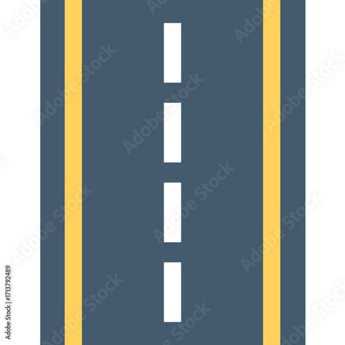 Route Planning Icon - Map Navigation Visualization