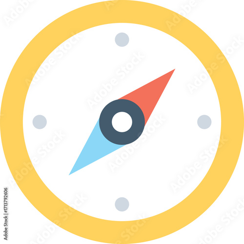Route Planning Icon - Map Navigation Visualization