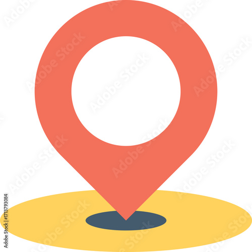 Global Navigation Icon - Worldwide Map Symbols