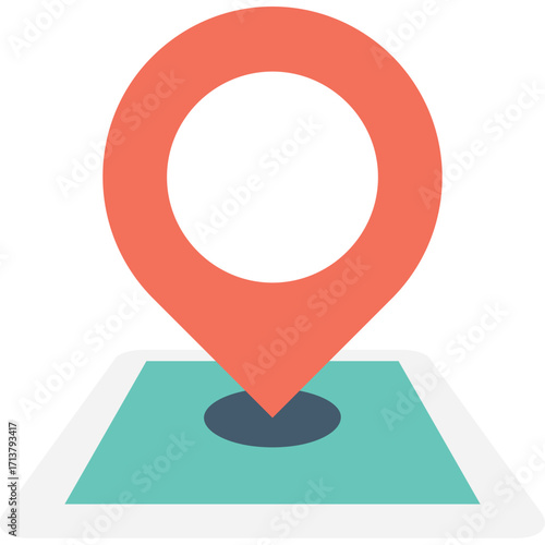 Global Navigation Icon - Worldwide Map Symbols