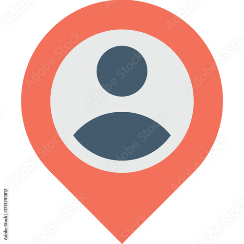 City Navigation Icon - Urban Map and Positioning Symbols