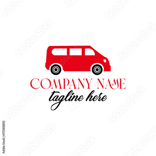 RV Travel Logo with Company Name and Tagline