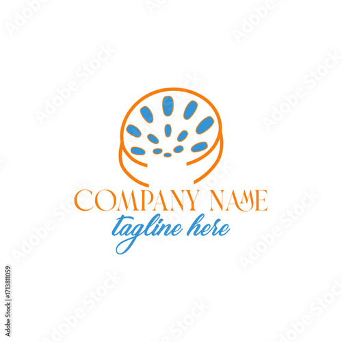 Steelpan Drum Logo Company Branding