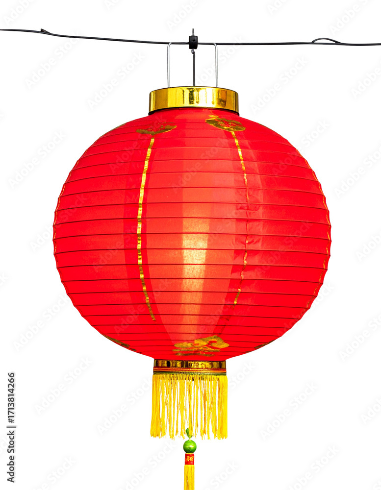 Obraz premium lamp on white background