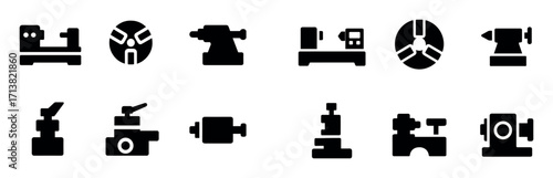 CNC Machine Icons