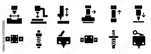 CNC Machine Icons