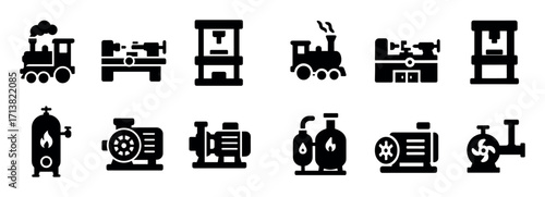 Industrial Icon Set
