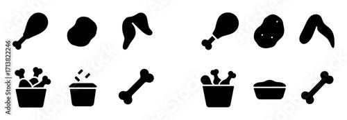 Chicken Icon Set