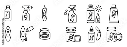 Kayak Maintenance Icons