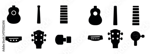 Guitar Parts Icons