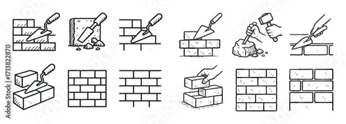 Masonry Technique Icons