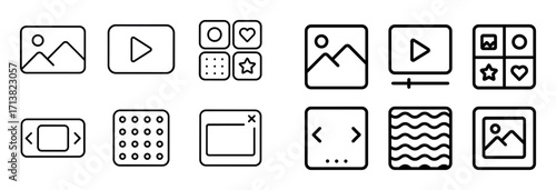 Minimalist Web Design Icons