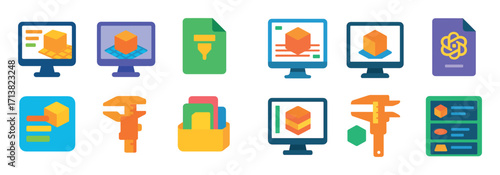 3D Printing Icons