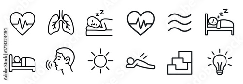 Sleep Tracker Icons