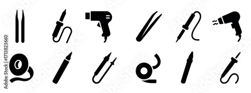 Phone Repair Tools Icons