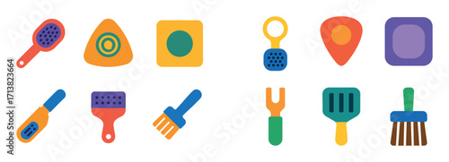 Colorful Phone Repair Icons
