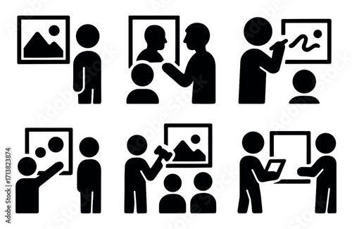 Art Exhibition Icons