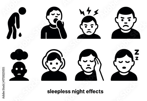 Sleepless Night Icons