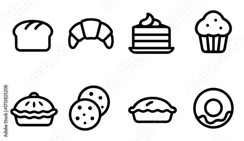 Baking Icon Set