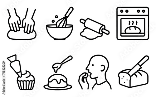 Baking Icon Set