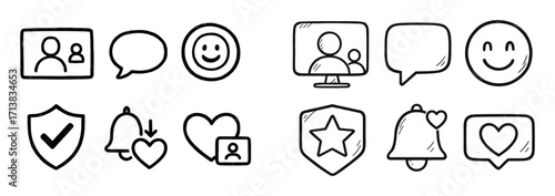 Streaming Icon Grid