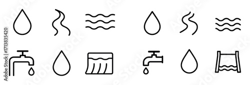 Water Icon Set