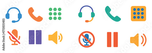 Colorful Office Icons