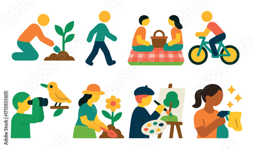 Spring Activity Icons